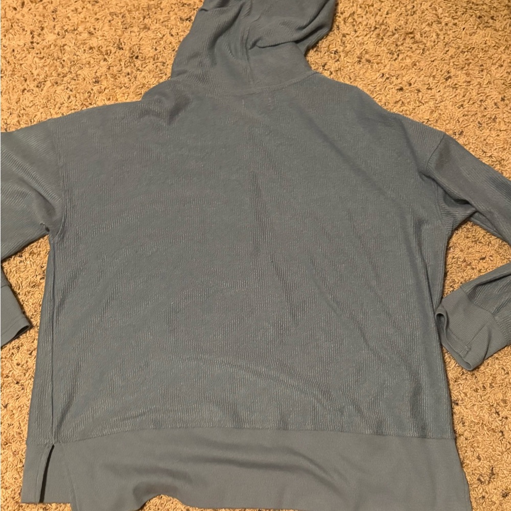 Maurices Blue Ribbed Cardigan - Picture 3 of 3